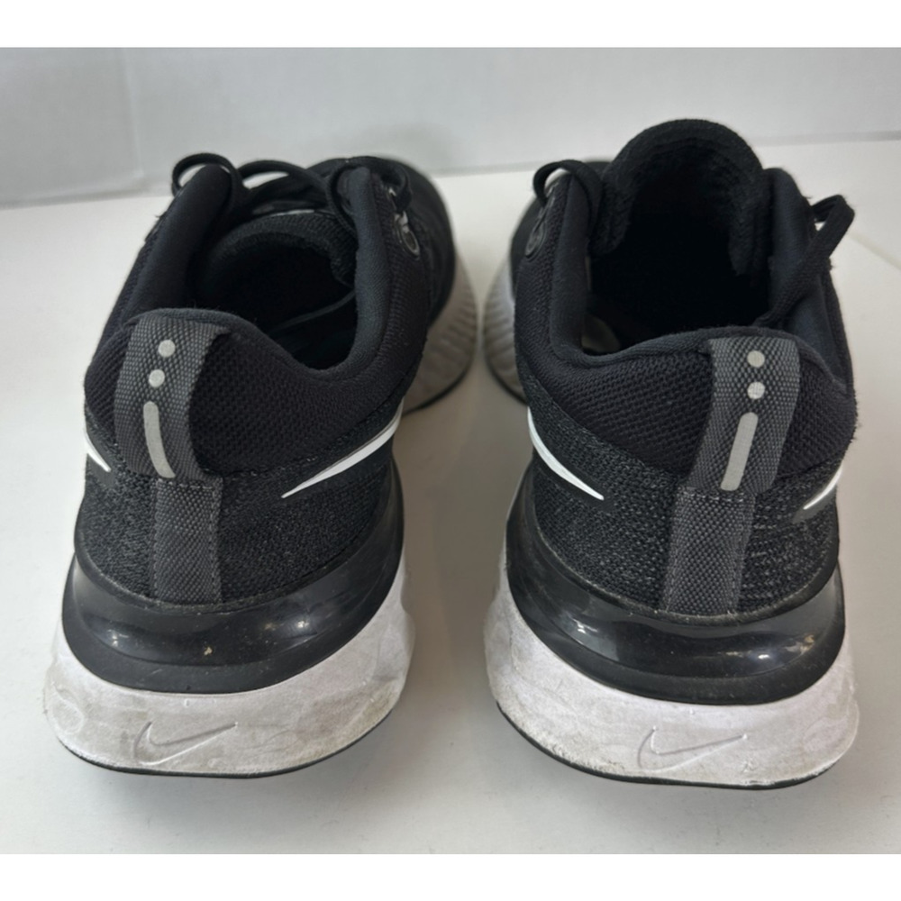 Nike React Infinity Flyknit Women’s Running Shoes 9.5 Black Gym Fitness Sneakers - Picture 10 of 14